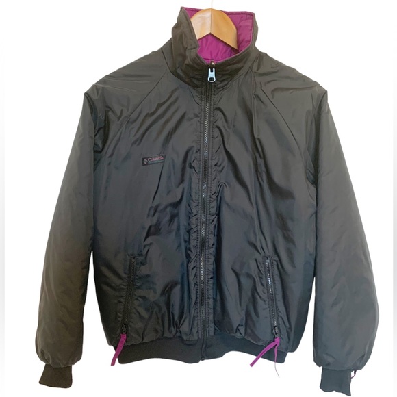 Vintage Columbia Ski Jacket Teal and Purple Size Large - Picture 5 of 15